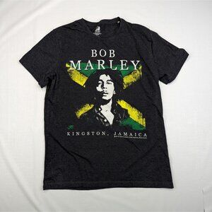 Bob Marley Zion Rootswear T shirt Jamaica Music Reggae Band Tee Black Large